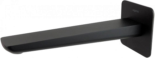 AQ1041MB ВЕГА излив для ванны 190 мм, матовый черный 500_191_3224965